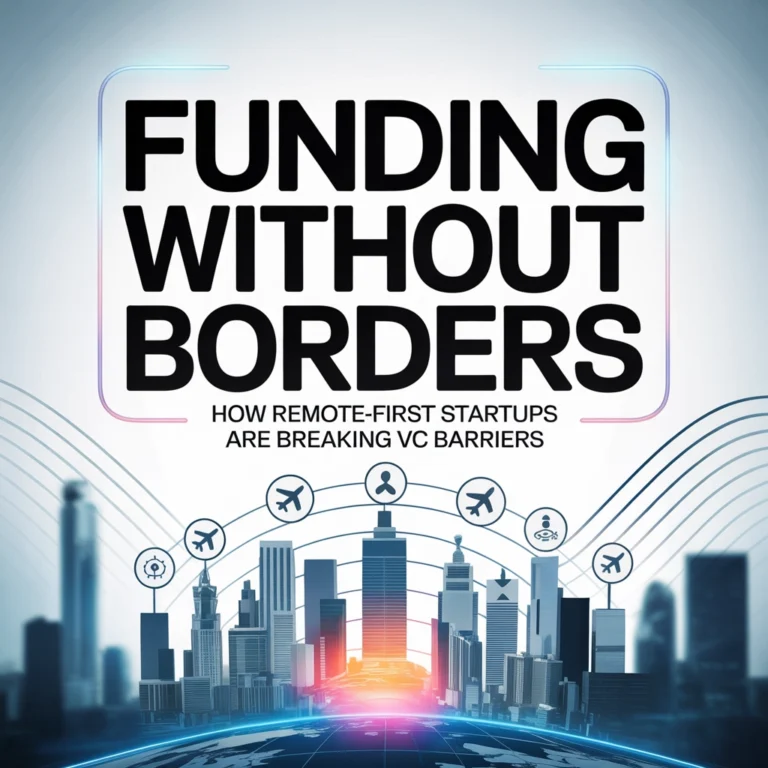 Funding Without Borders: How Remote-First Startups Are Breaking VC Barriers
