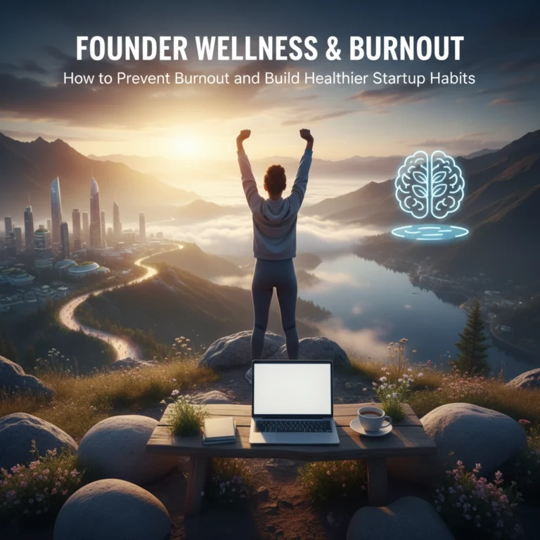 Founder Wellness & Burnout: How to Prevent Burnout and Build Healthier Startup Habits