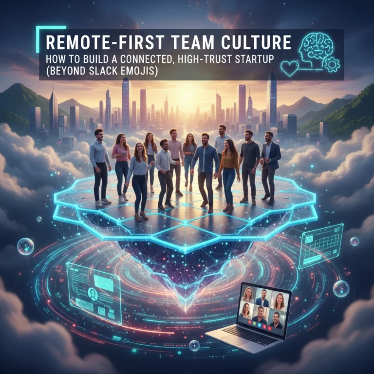 Remote-First Team Culture: How to Build a Connected, High-Trust Startup (Beyond Slack Emojis)