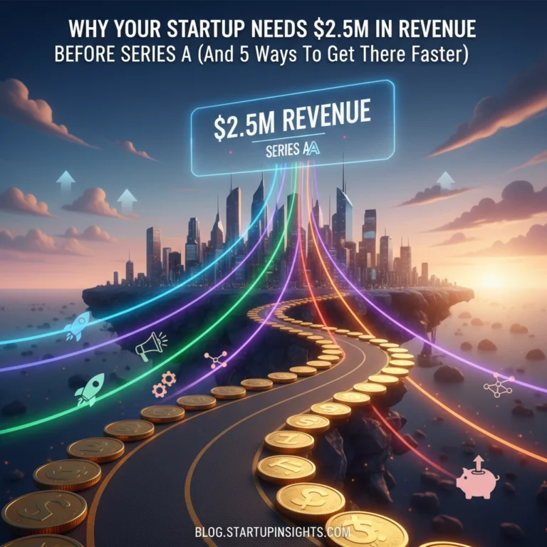 Why Your Startup Needs $2.5M in Revenue Before Series A (And 5 Ways to Get There Faster)