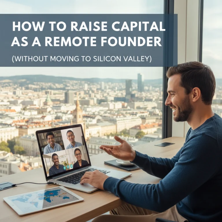 How to Raise Capital as a Remote Founder (Without Moving to Silicon Valley)