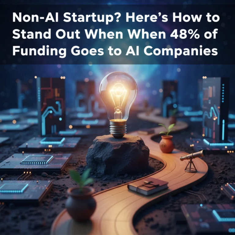 Non-AI Startup? Here's How to Stand Out When 48% of Funding Goes to AI Companies