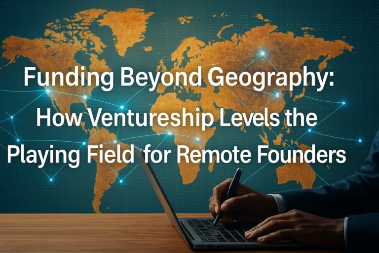 Funding Beyond Geography: How Ventureship Levels the Playing Field for Remote Founders