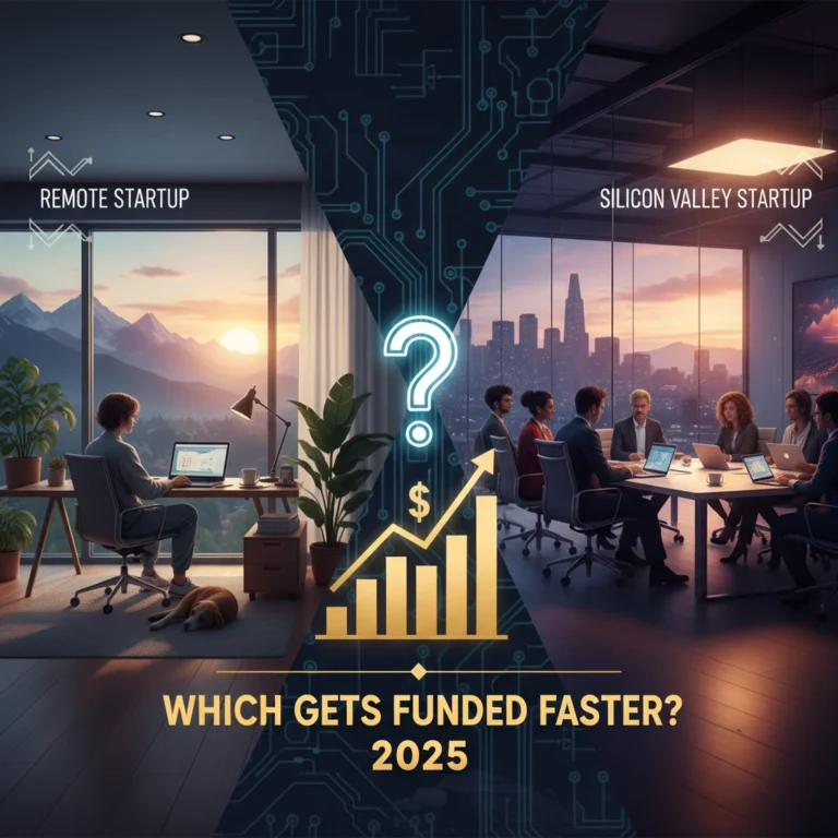 Remote Startup Vs Silicon Valley Startup: Which Gets Funded Faster in 2025?